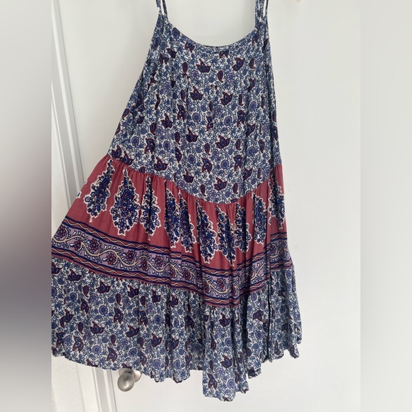 🪻Lucky🪻Printed Tiered Cami Dress Dress. Size M - Picture 5 of 7